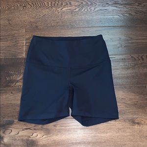 Navy Bike Shorts